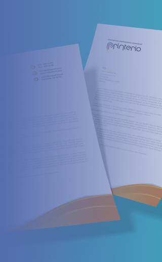 Печать бланка